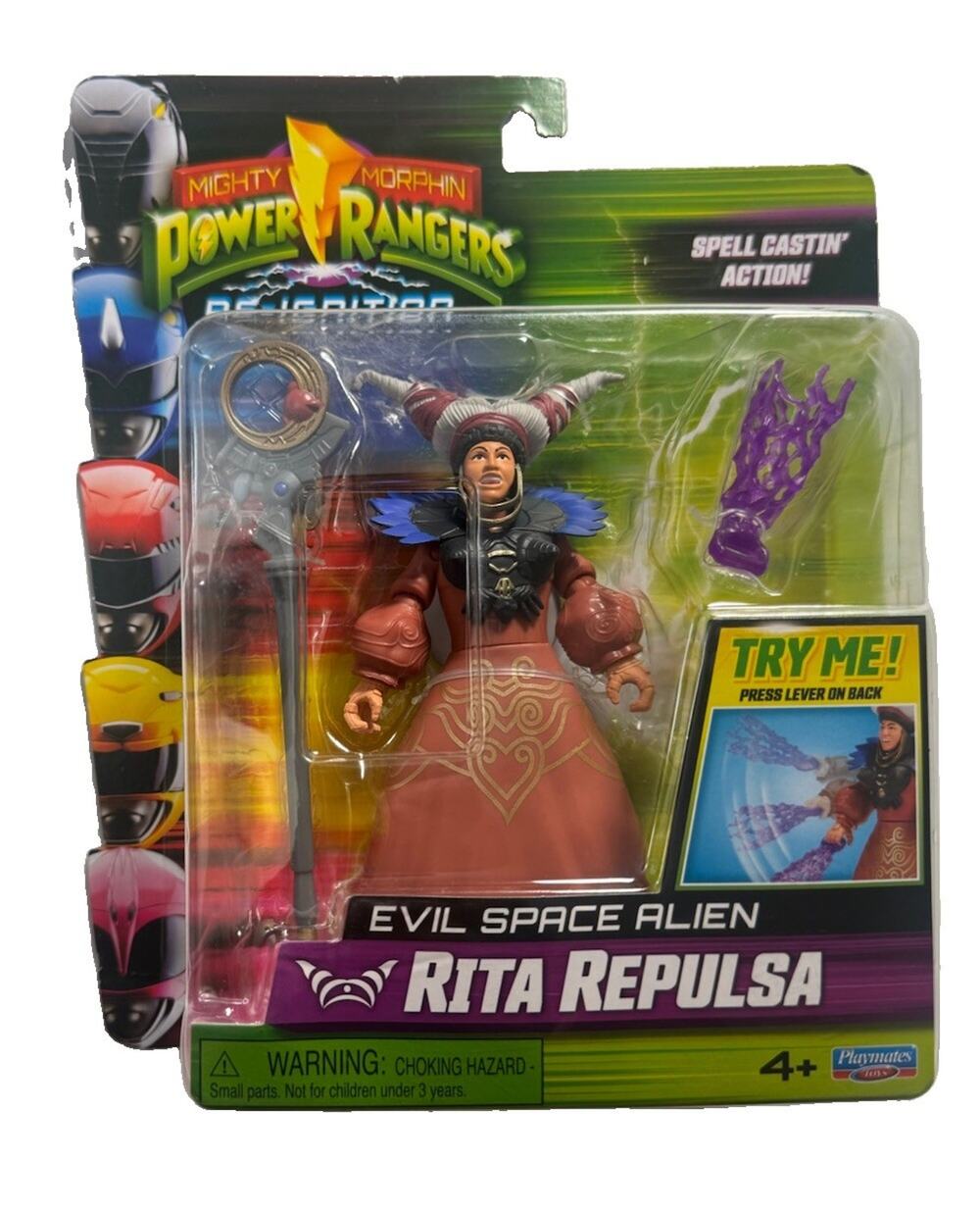 Mighty Morphin Power Rangers Re-Ignition Rita Repulsa Figure Playmates 68123